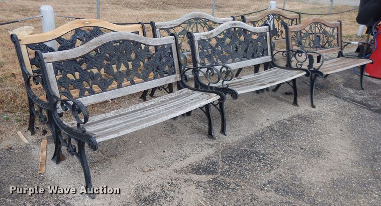 image for item DI8023 (6) wood benches