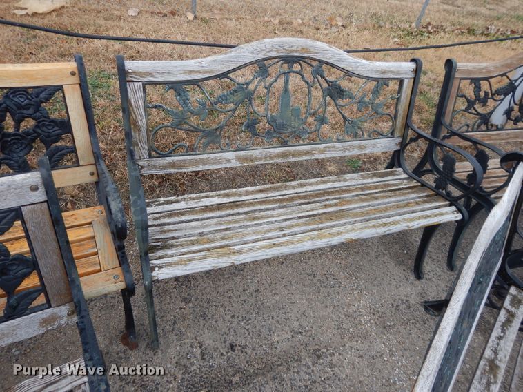 image for item DI8023 (6) wood benches