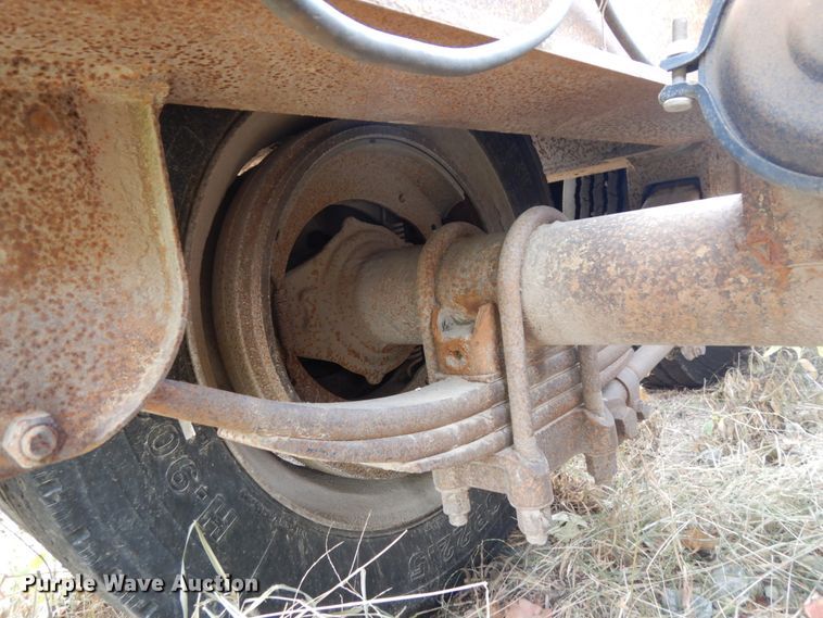 image for item DJ5786 1985 Trail King 1551-4100 lowboy equipment trailer