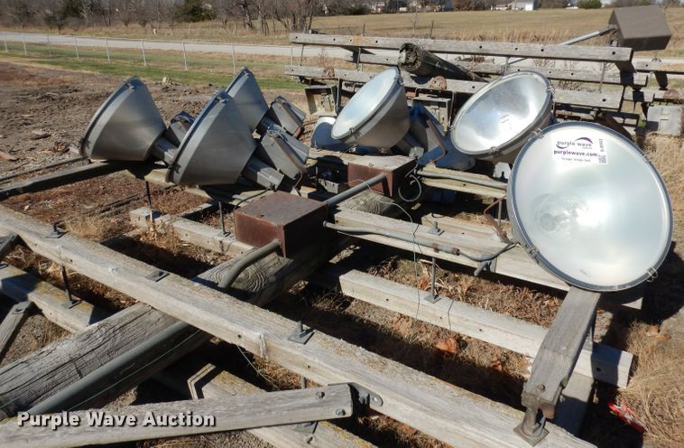 image for item DJ6953 (10) sections of Halide ballfield lights