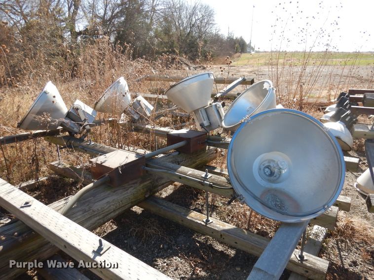image for item DJ6953 (10) sections of Halide ballfield lights
