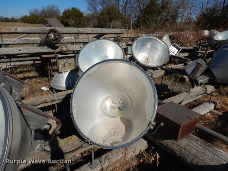 image for item DJ6953 (10) sections of Halide ballfield lights