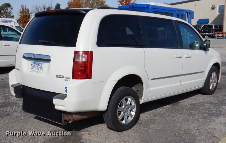 image for item DY9575 2010 Dodge Grand Caravan SXT  handicap accessible van