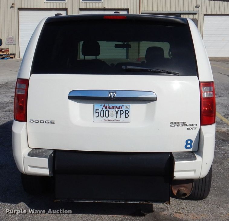image for item DY9575 2010 Dodge Grand Caravan SXT  handicap accessible van