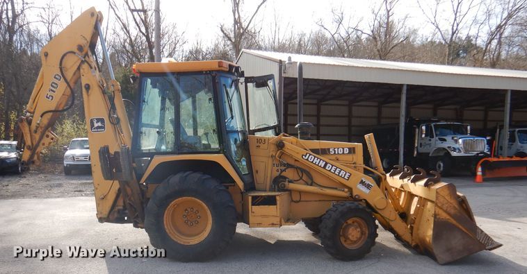image for item DY9621 1994 John Deere 510D  backhoe