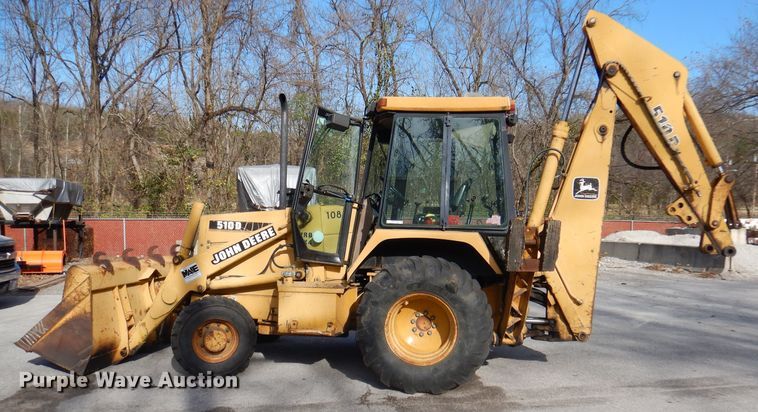 image for item DY9621 1994 John Deere 510D  backhoe