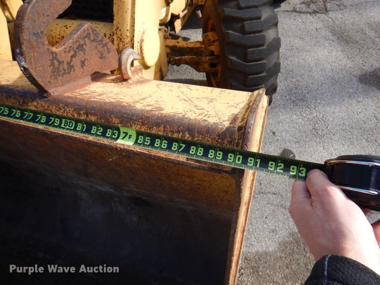 image for item DY9621 1994 John Deere 510D  backhoe