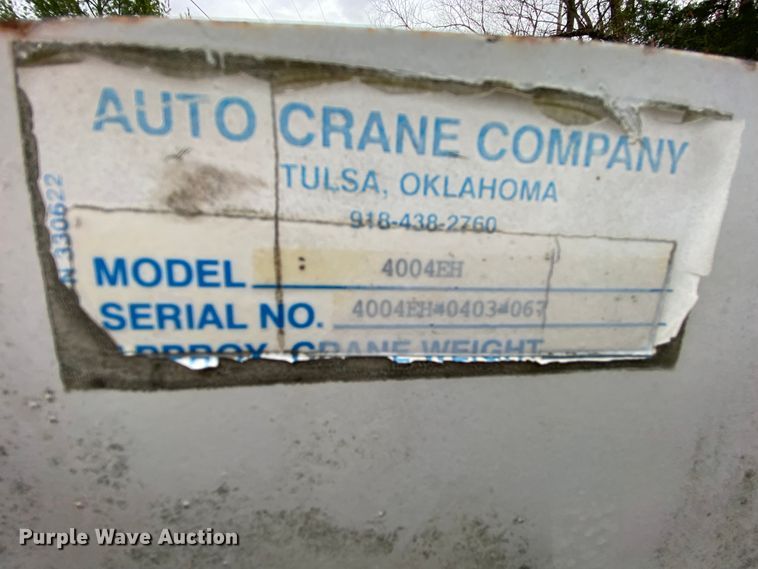 image for item EL9603 2006 Ford F550 Super Duty  utility truck