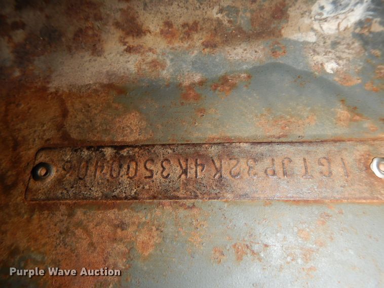 image for item FG9515 1989 GMC P3500  delivery truck