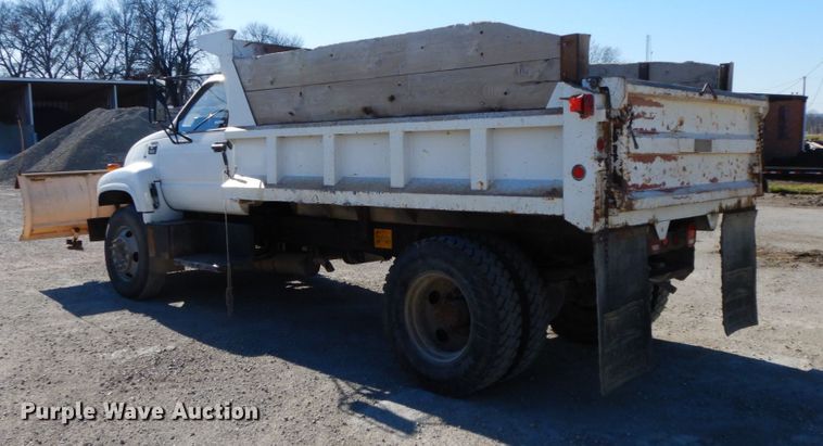 image for item FG9704 1998 Chevrolet C6500  dump truck