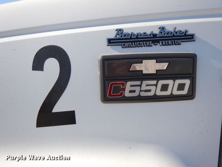 image for item FG9704 1998 Chevrolet C6500  dump truck