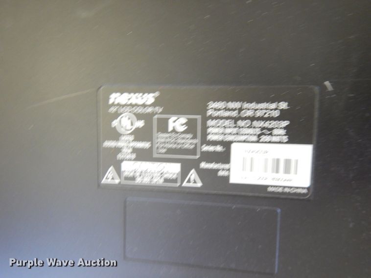 image for item FR9143 (4) Nexus 43" televisions