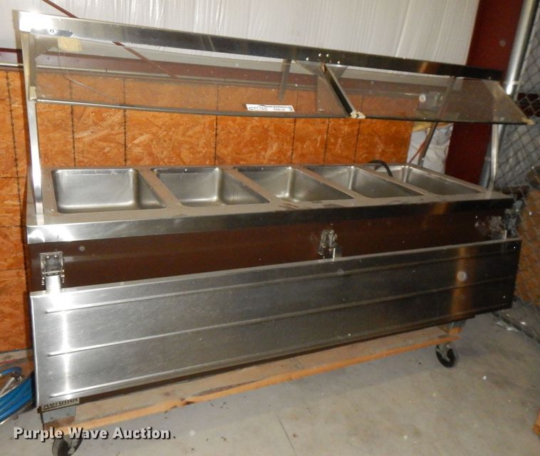 image for item FR9147 Five well warmer serving table