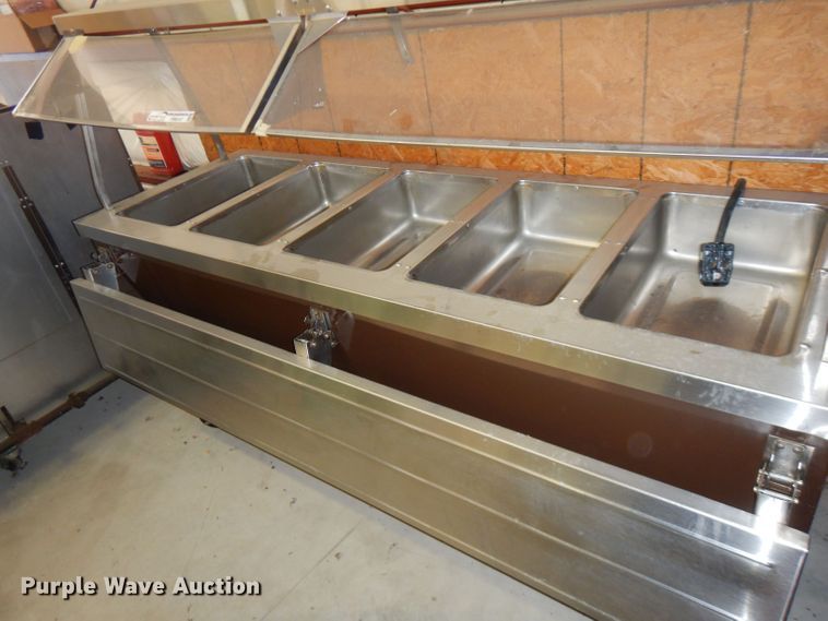 image for item FR9147 Five well warmer serving table