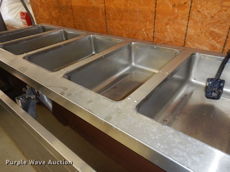 image for item FR9147 Five well warmer serving table