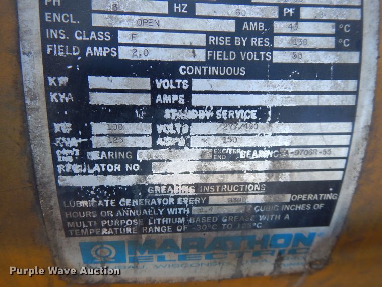 image for item FW9901 Magna One 360FDR8012GG-E193  generator