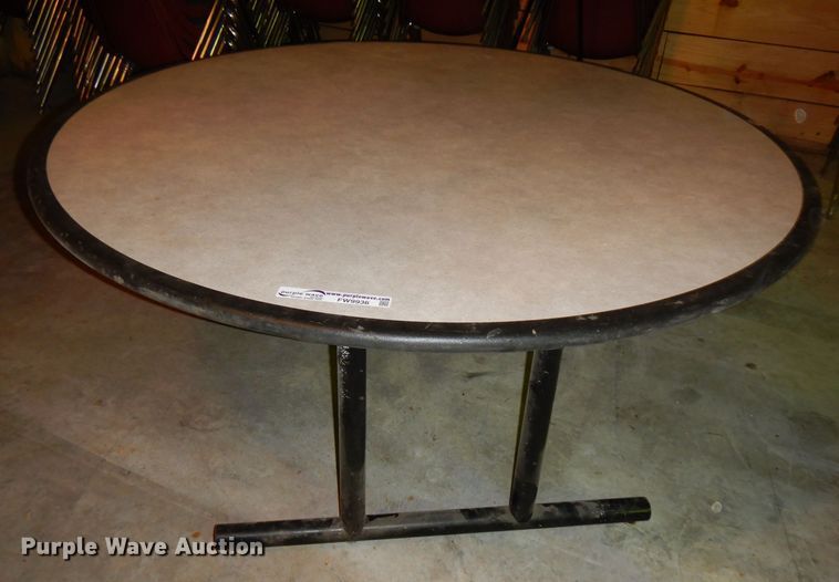 image for item FW9936 (5) round folding tables