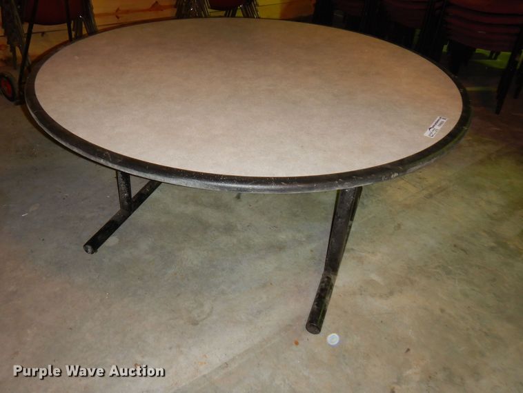 image for item FW9936 (5) round folding tables