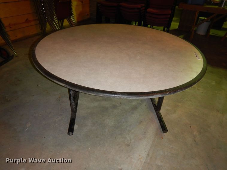 image for item FW9936 (5) round folding tables