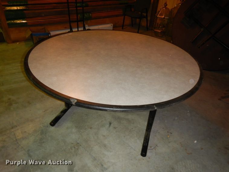 image for item FW9936 (5) round folding tables