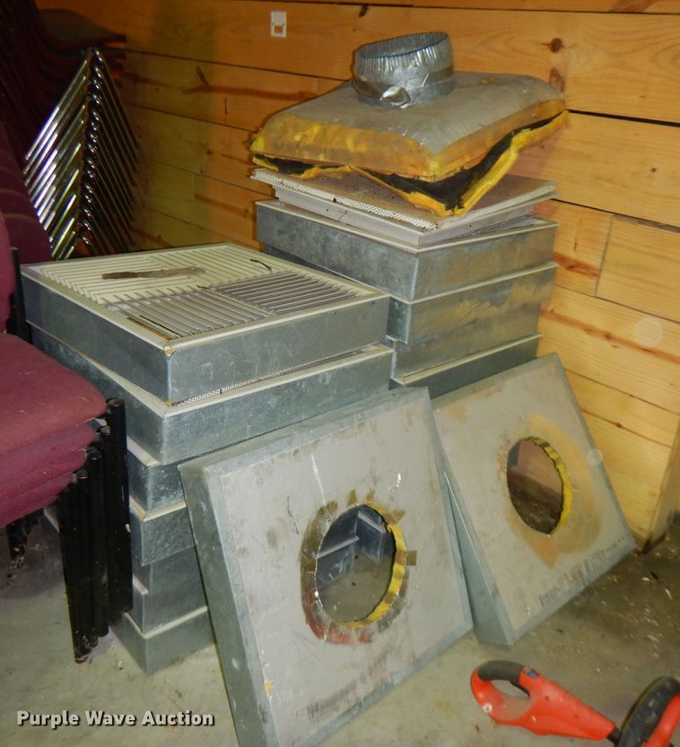 image for item FW9940 Approximately 17 HVAC vent enclosures