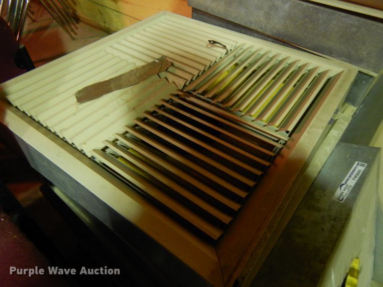 image for item FW9940 Approximately 17 HVAC vent enclosures