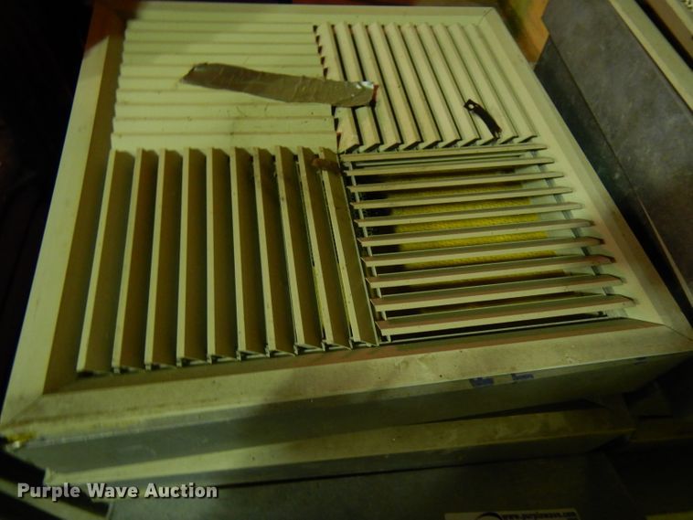 image for item FW9940 Approximately 17 HVAC vent enclosures