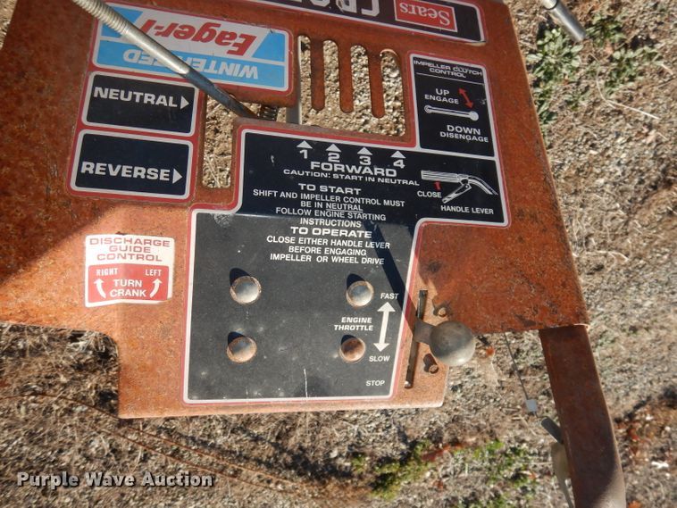 image for item GJ9656 Craftsman 536-906001 snow blower