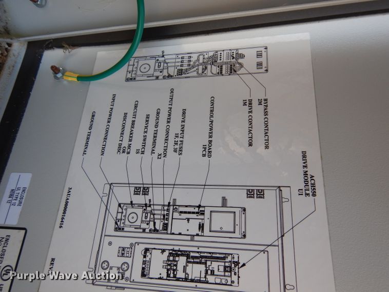image for item GJ9657 (2) ABB air blower aeration boxes