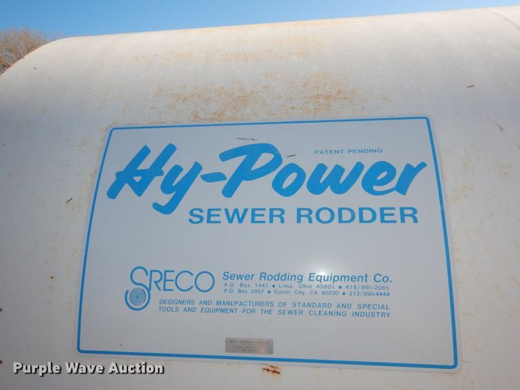 image for item GJ9666 Hy Power HC516 sewer rodder