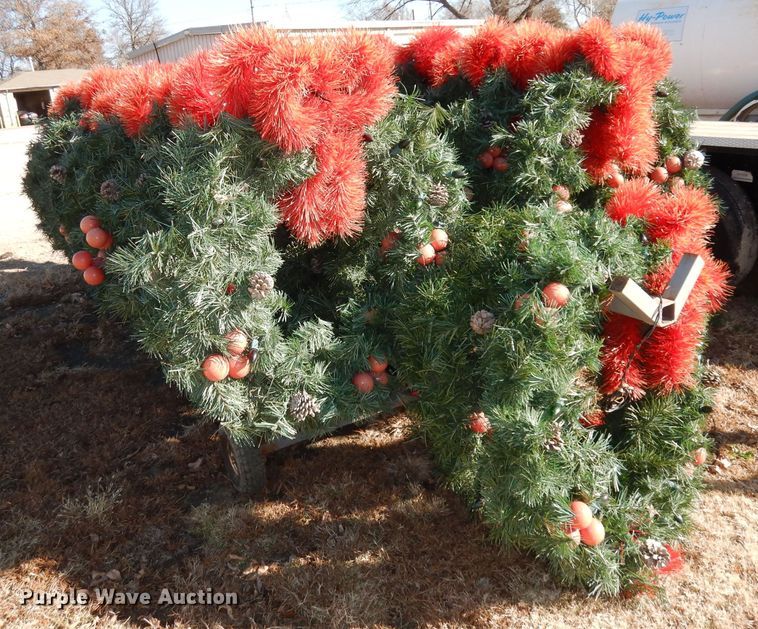 image for item GJ9668 Approximately 25 Christmas light pole decorations