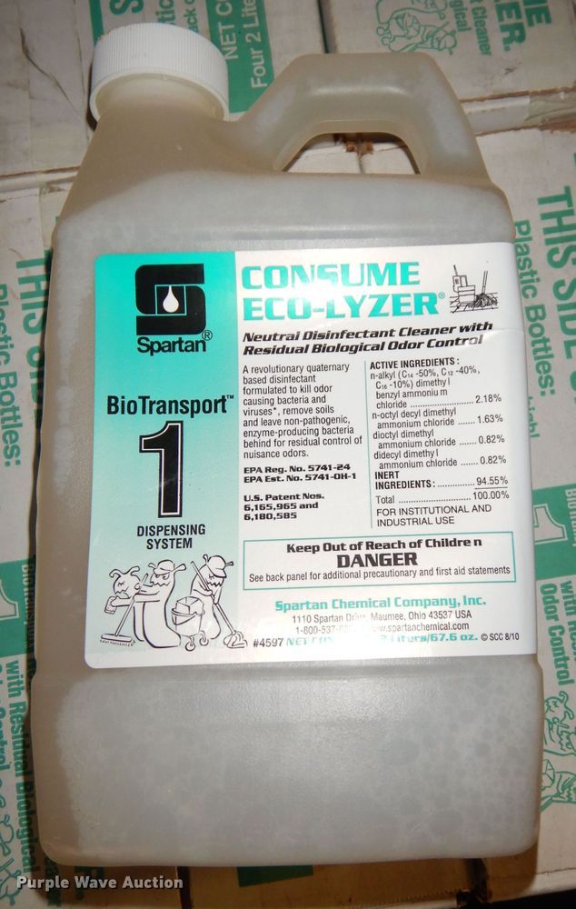 image for item GJ9689 (7) cases of Eco-lyzer cleaner