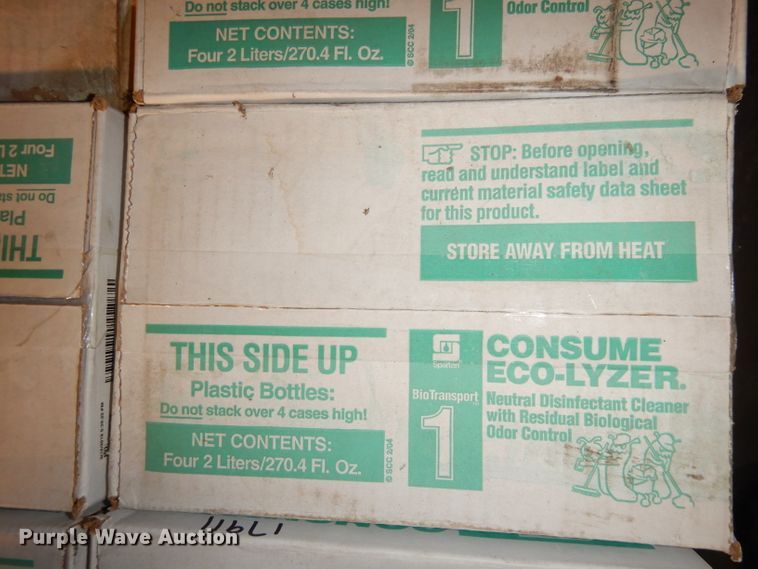 image for item GJ9689 (7) cases of Eco-lyzer cleaner