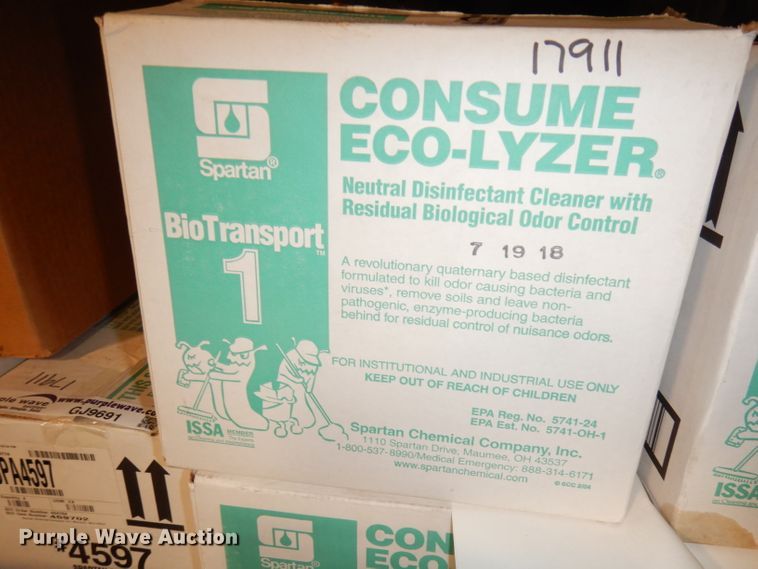 image for item GJ9691 (4) cases of Eco-lyzer cleaner