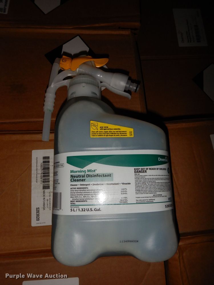 image for item GJ9696 (3) boxes Morning Mist cleaner