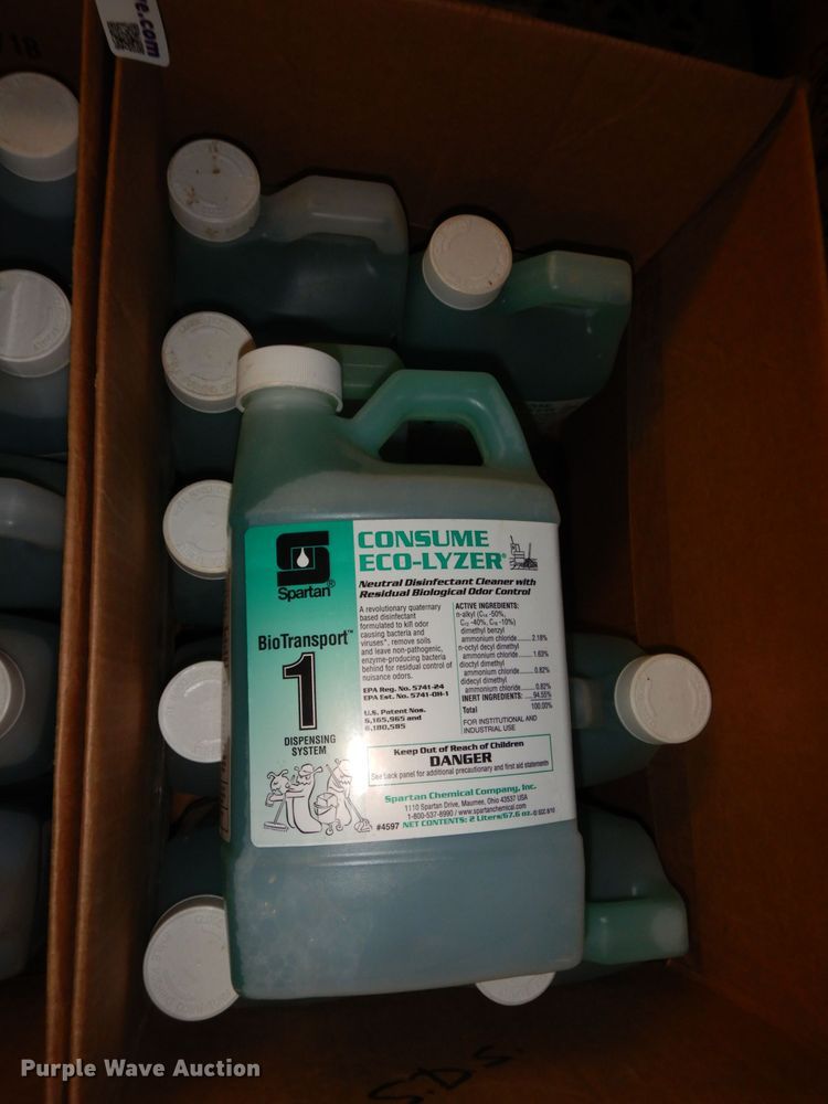 image for item GJ9697 (2) cases Eco-Lyzer cleaner