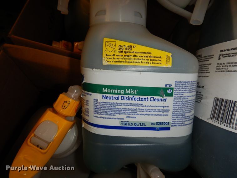 image for item GJ9700 (2) boxes Morning Mist cleaner