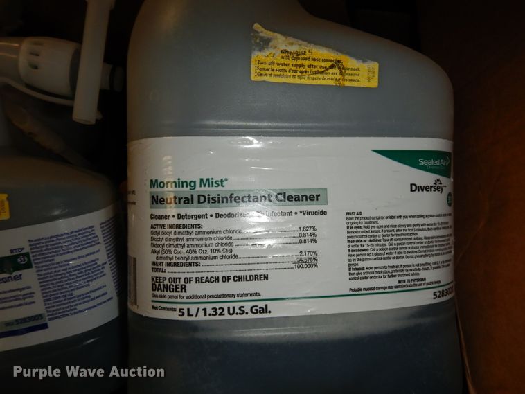 image for item GJ9701 (2) boxes Morning Mist cleaner
