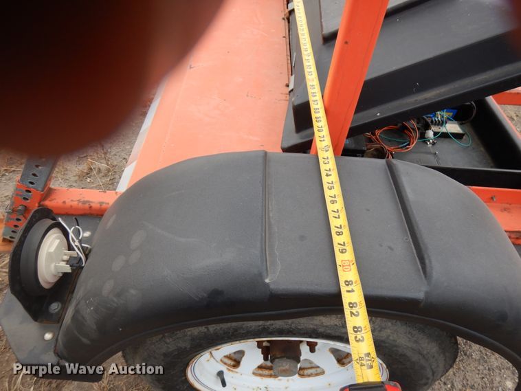 image for item HD9145 Trafcon TC1-25S arrow board trailer