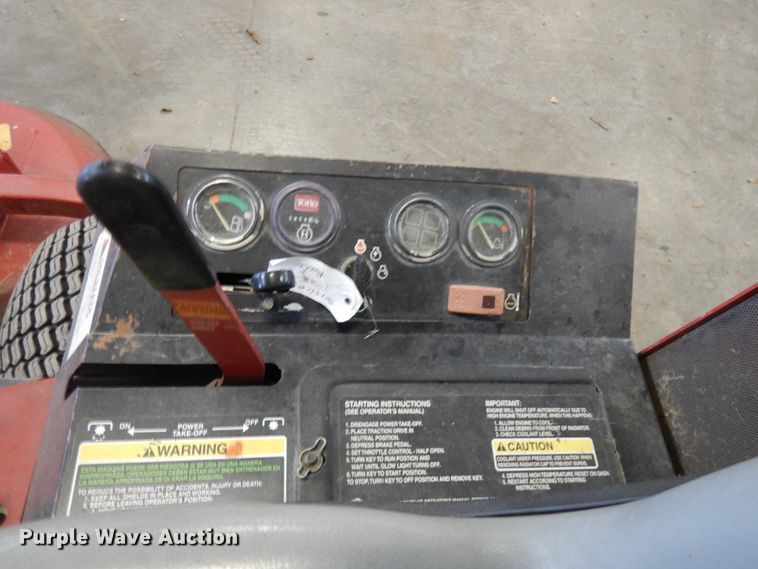 image for item HD9148 Toro Groundsmaster 328D  lawn mower