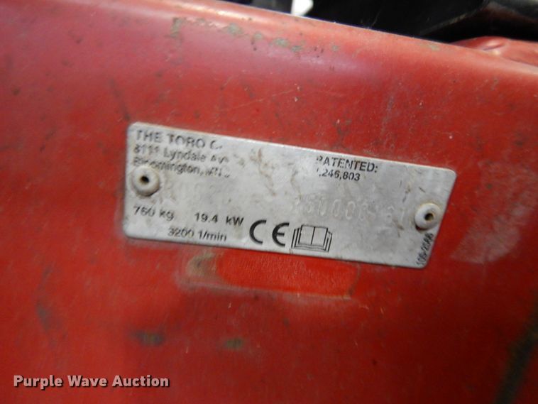 image for item HD9148 Toro Groundsmaster 328D  lawn mower