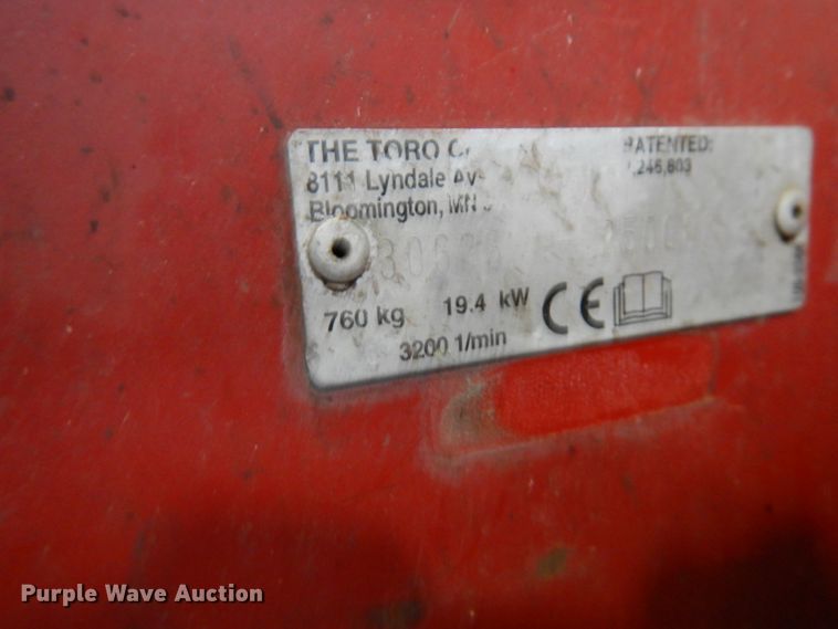 image for item HD9148 Toro Groundsmaster 328D  lawn mower