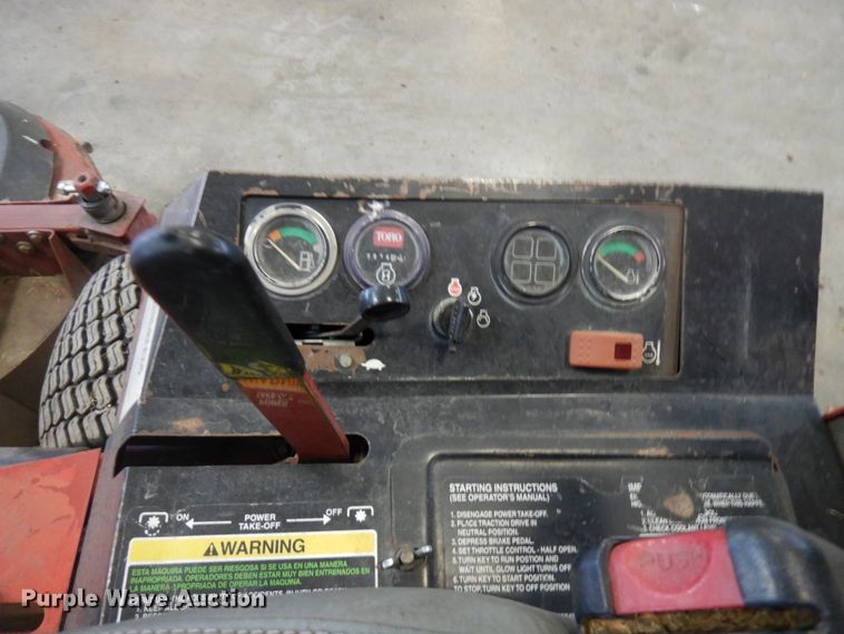 image for item HD9149 Toro Groundsmaster 328D  lawn mower