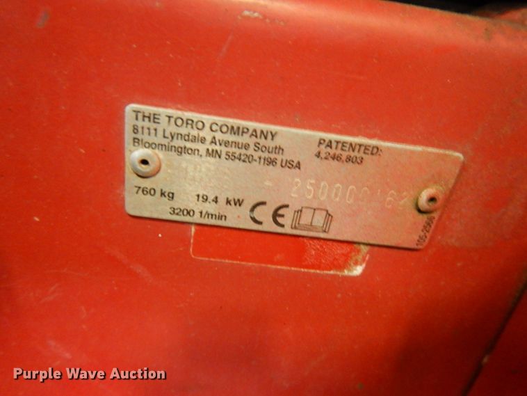 image for item HD9149 Toro Groundsmaster 328D  lawn mower