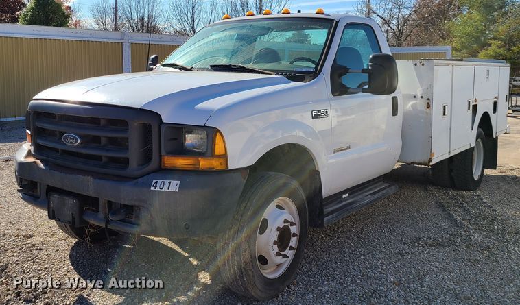 image for item HE9979 1999 Ford F450 Super Duty  utility truck