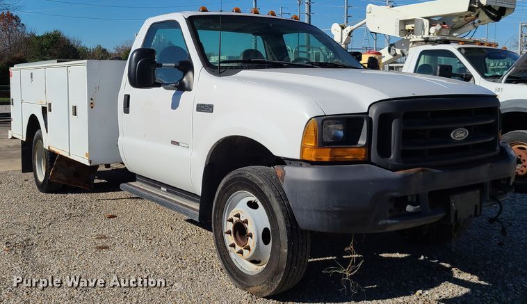 image for item HE9979 1999 Ford F450 Super Duty  utility truck