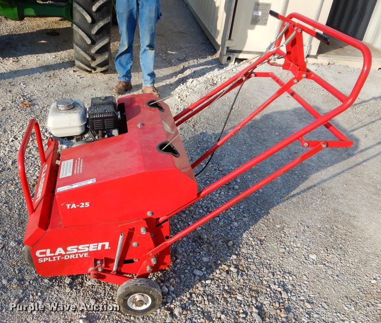 image for item HF9101 Classen TA-25 lawn aerator