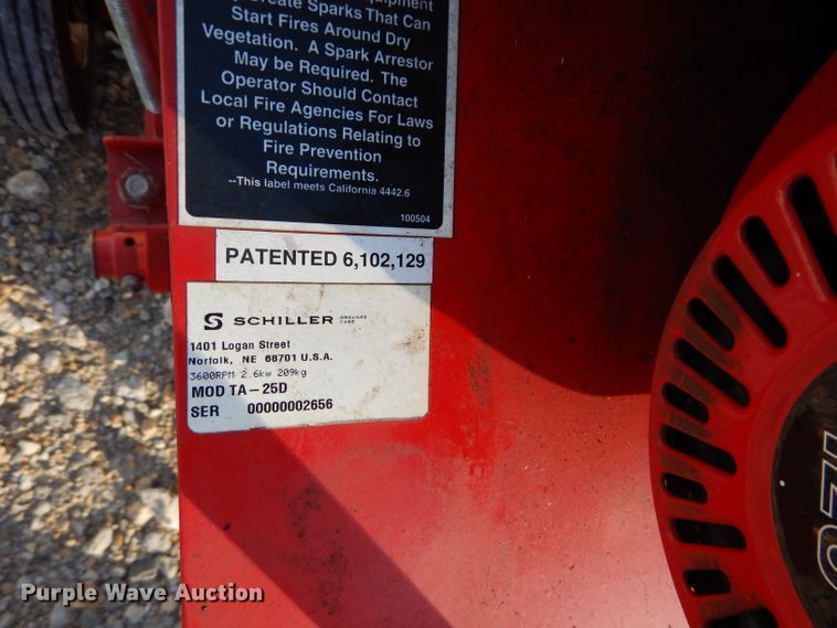 image for item HF9101 Classen TA-25 lawn aerator