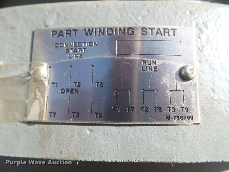 image for item HF9769 General Electric 5K404DBB6008B vertical motor