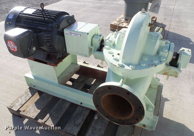 image for item HF9772 2017 Fairbanks 2823A horizontal split case water pump